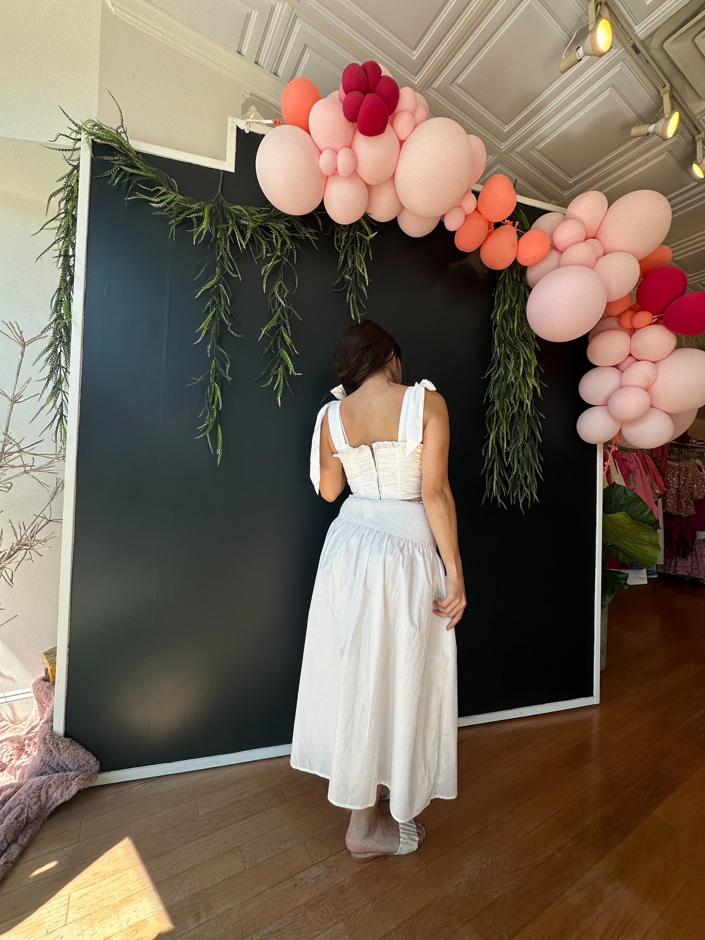 AUDREY RUCHED SKIRT