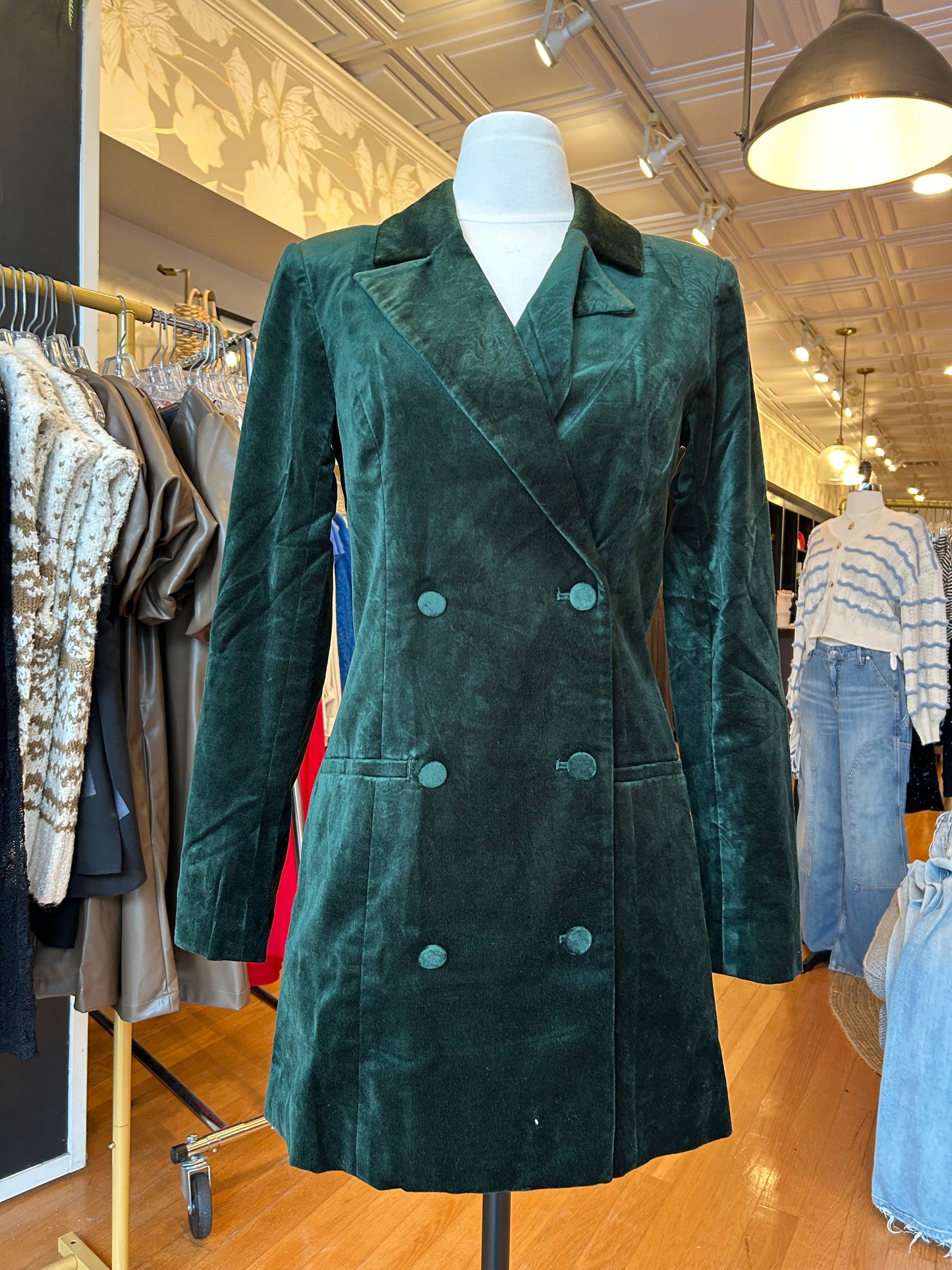 VELVET EXECUTIVE DRESS