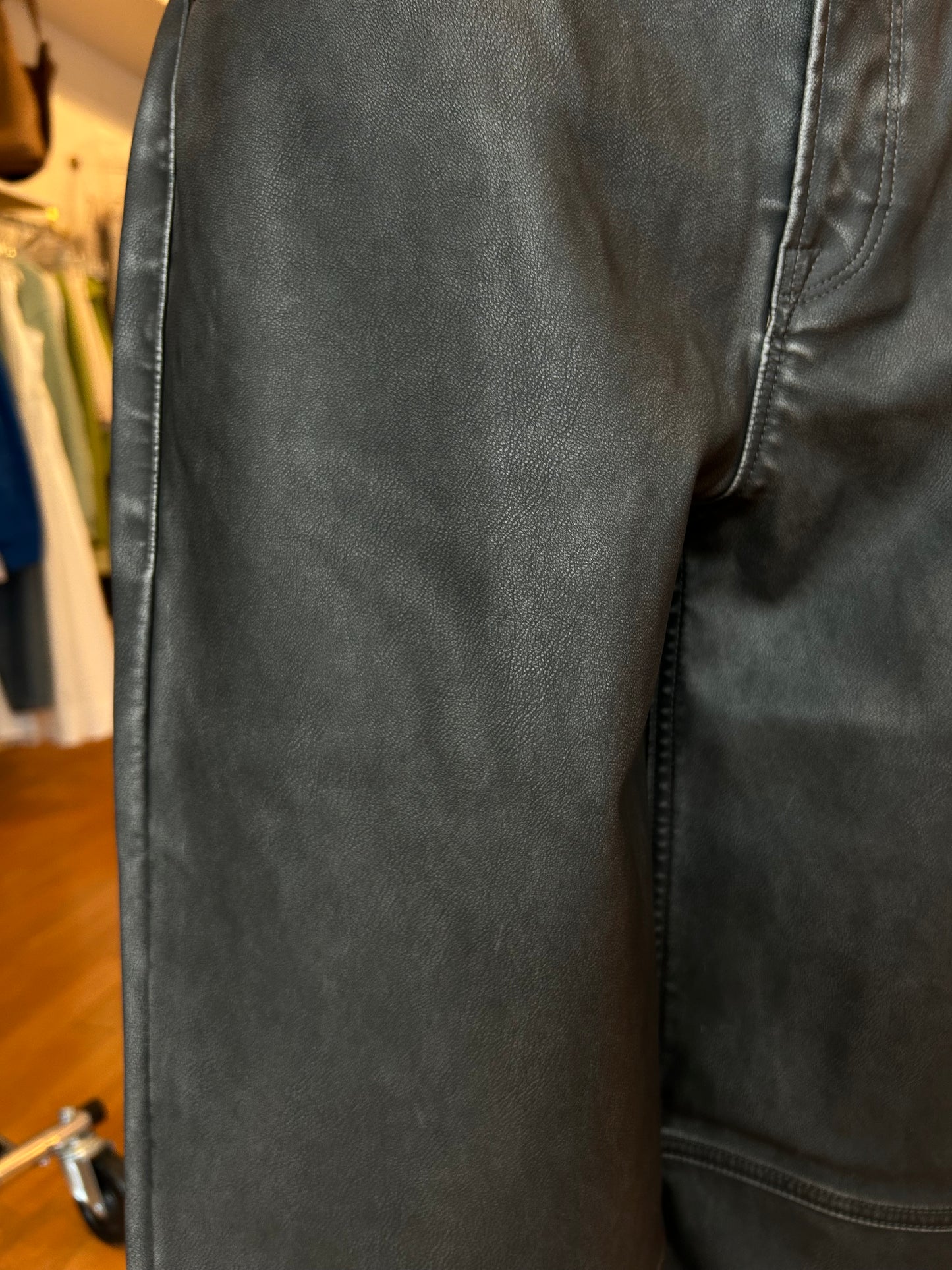 GOOD SKATE FAUX LEATHER PANTS