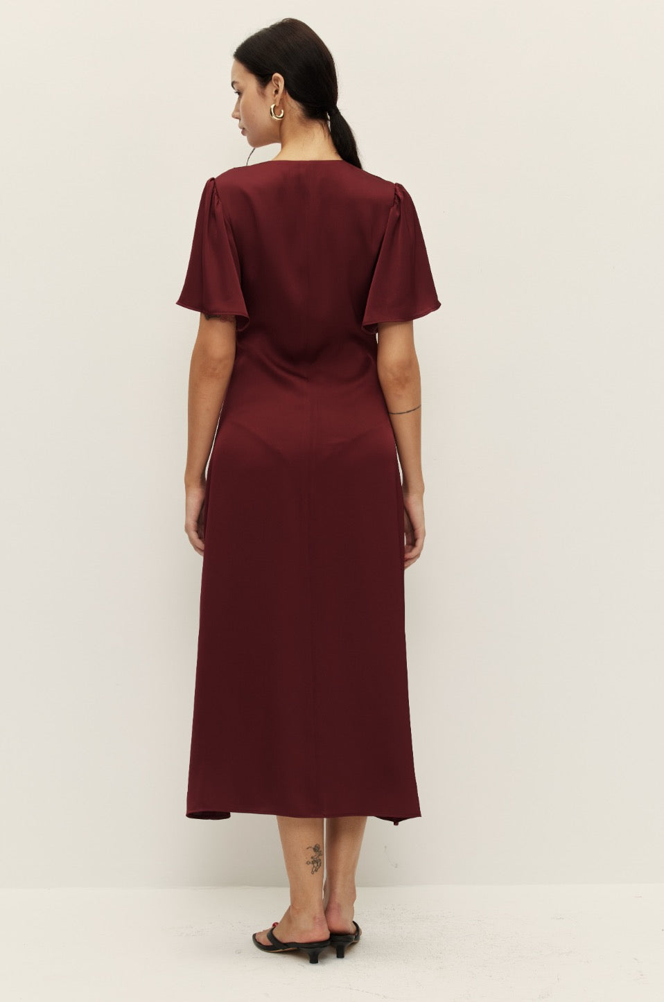JOSIE SATIN DRESS