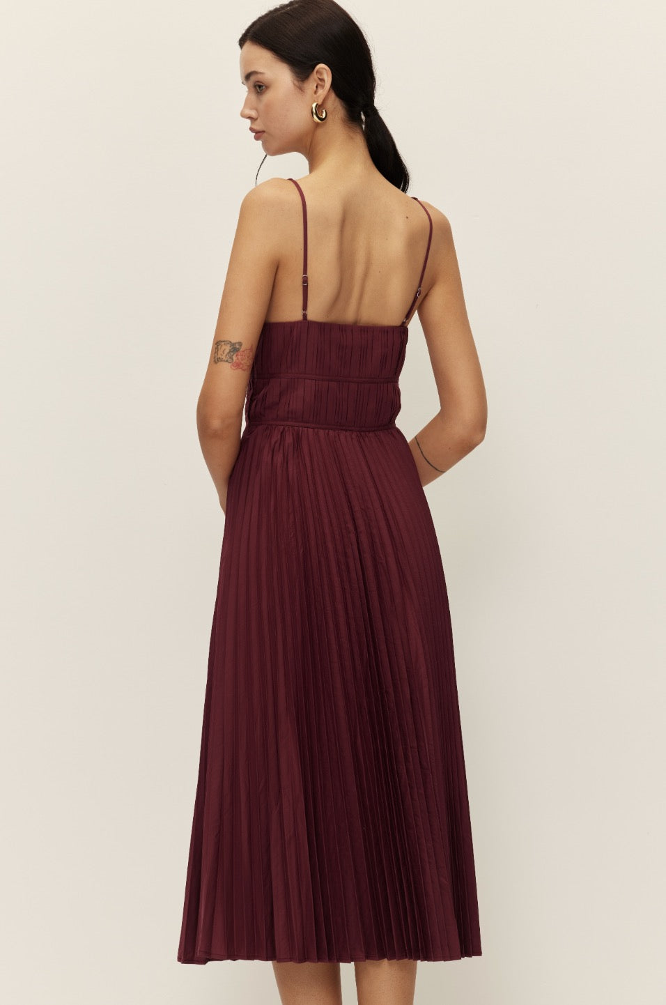 ROSIE PLEATED DRESS