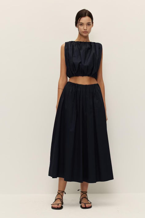 BARI POPLIN SKIRT