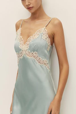 EVY SATIN SLIP DRESS