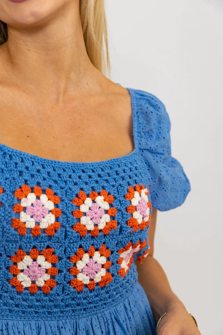 BRANDY CROCHET DRESS
