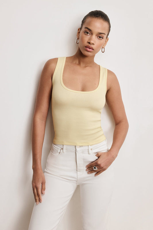 MICRO RIB TANK TOP