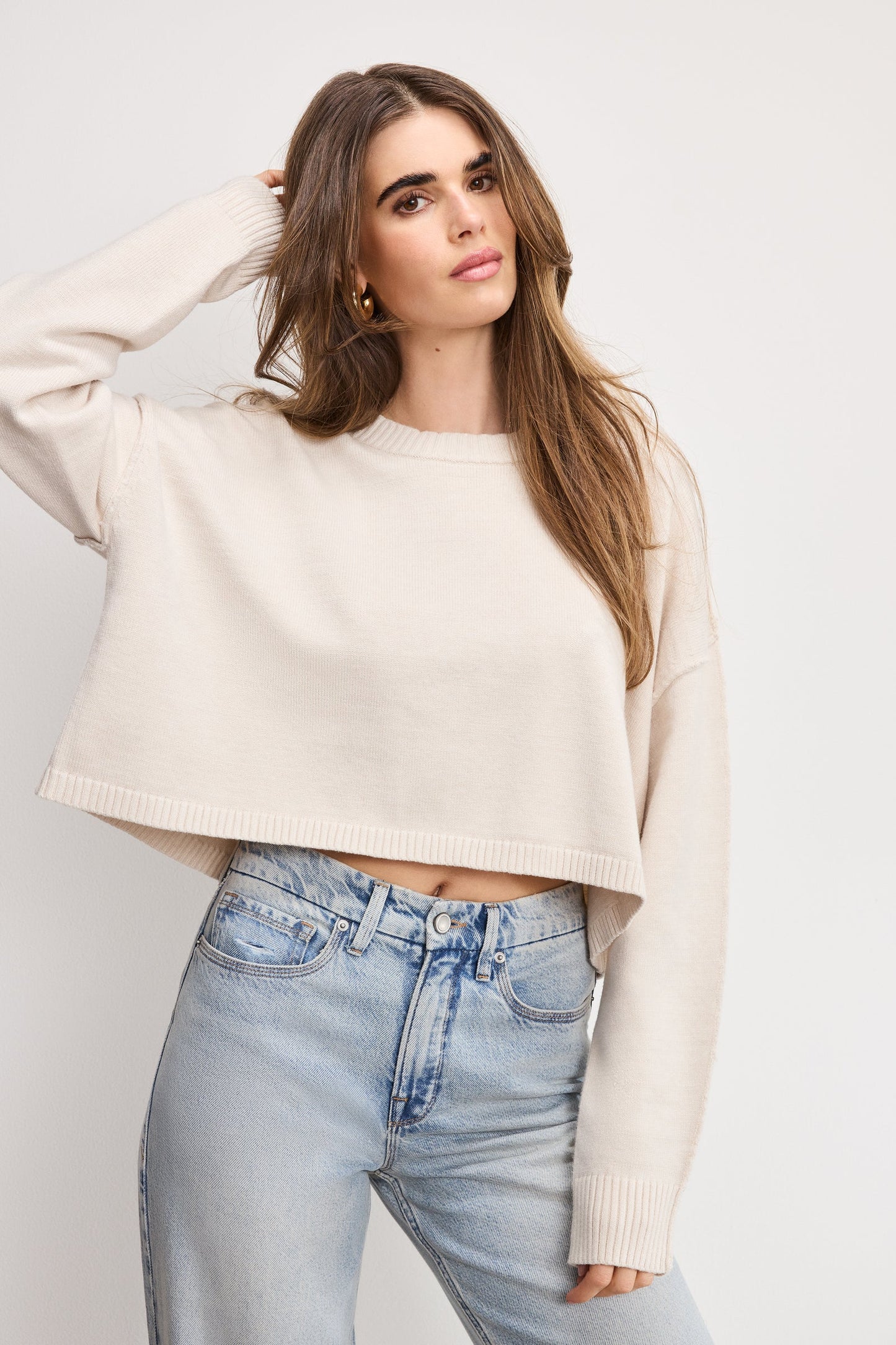 COZY KNIT CREW NECK