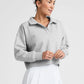 LUXE FLEECE COLLARED SWEATSHIRT
