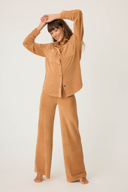 COZY CORDUROY LOUNGE TOP