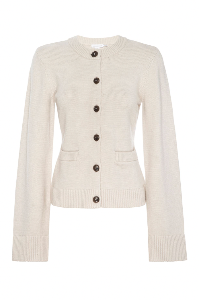 GOOD AMERICAN KNIT CARDIGAN