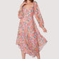 FLORAL BLISS MIDI DRESS