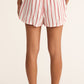 JANICE STRIPEDN LINEN SHORT