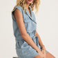 CAMPUS SOFT DENIM ROMPER