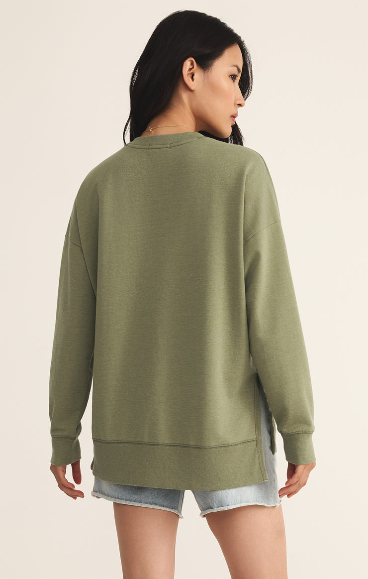 SERENA TERRY V-NECK