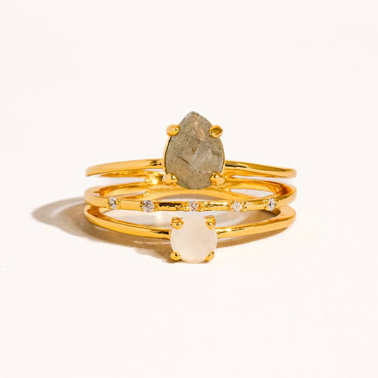 SABRINA 18K GOLD RING