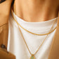 STUNNER 18K GOLD NECKLACE