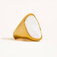 CALI 18k GOLD SHELL RING
