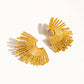BOISE 18K GOLD STARBURST EARRINGS