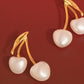 CHÉRIE 18K GOLD PEARL EARRINGS
