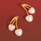 CHÉRIE 18K GOLD PEARL EARRINGS