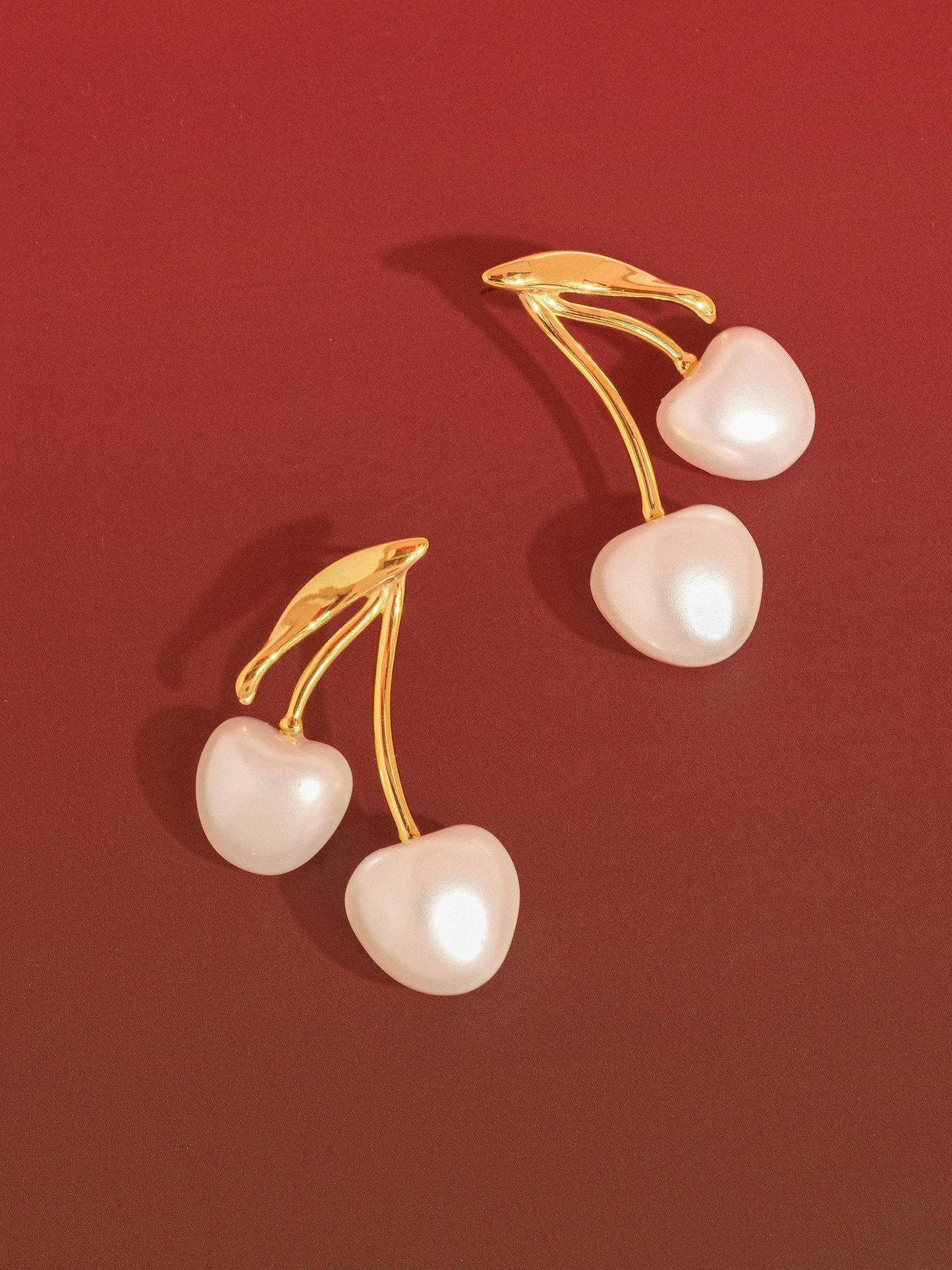 CHÉRIE 18K GOLD PEARL EARRINGS