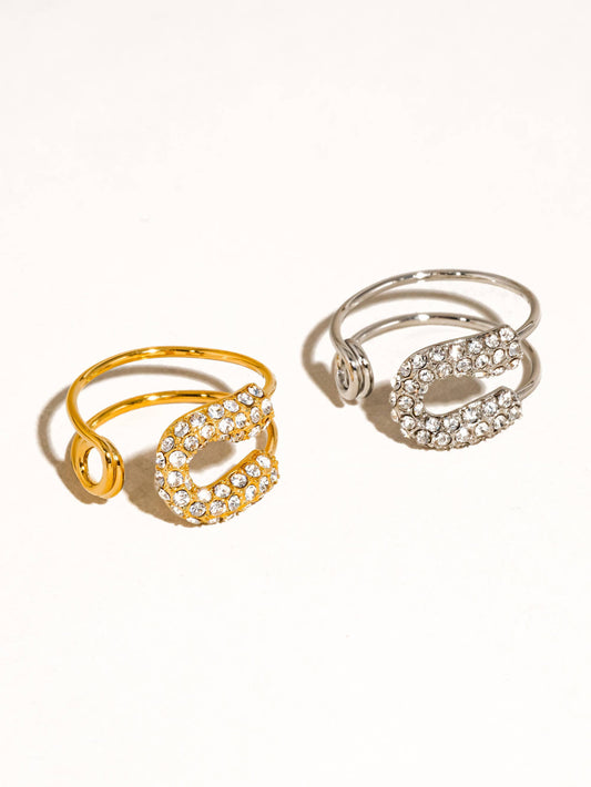 DAGG 18K GOLD GLAM RING