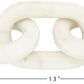WHITE MARBLE CHAIN LINK